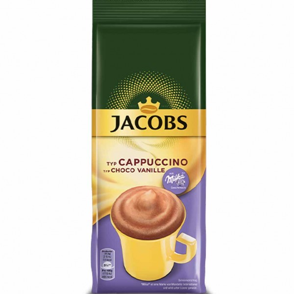 Jacobs Momente Choco Cappuccino Vanille 500g MHD:30.8.23
