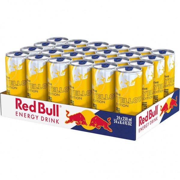 Red Bull The Yellow Edition Tropical DOSE 24x250ml=6L MHD:23.3.23