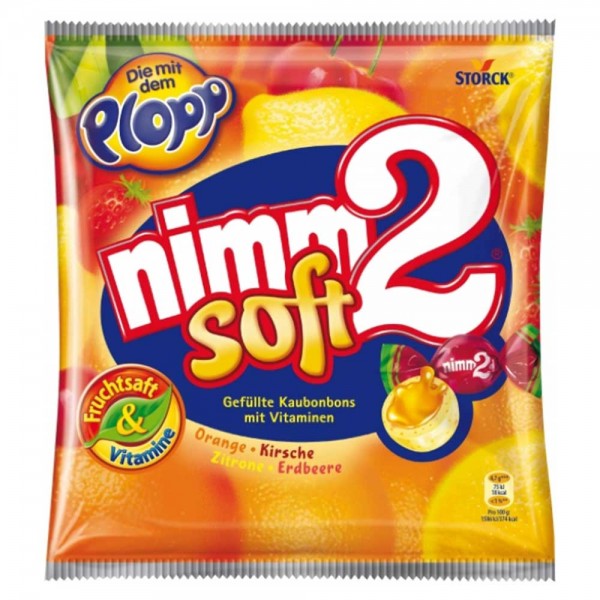 Nimm2 Soft Cola Kaubonbon 195g MHD:30.10.24