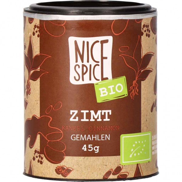 Nice Spice Bio Zimt gemahlen 45g MHD:20.2.25