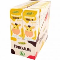 Woogie Trinkhalme Vanille 10er 60g MHD:12.9.25