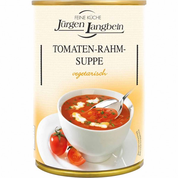Jürgen Langbein Tomaten-Rahm-Suppe 400ml MHD:26.1.26