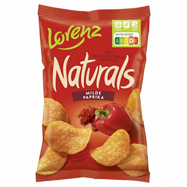 Lorenz Naturals Chips milde Paprika 95g EAN 4018077714399