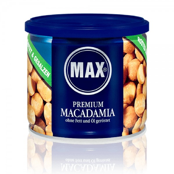 MAX Macadamia-Nusskerne, trockengeröstet und gesalzen 150g MHD:30.4.25