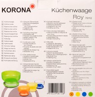 Küchenwaage Roy von Korona Farbe grün
