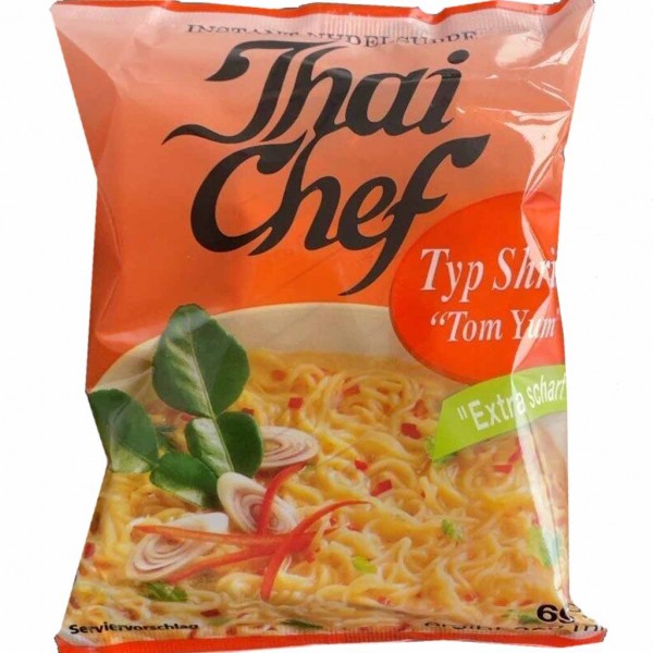 Thai Chef Nudelsuppe Shrimp Tom Yum 10x69g=690g MHD:5.1.25